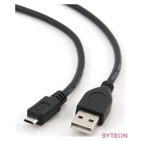 Gembird USB A - USB 2.0 micro B M,M adatkábel 0.5m fekete