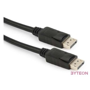 Gembird Displayport 1.2 M,M video jelkábel 1.8m fekete