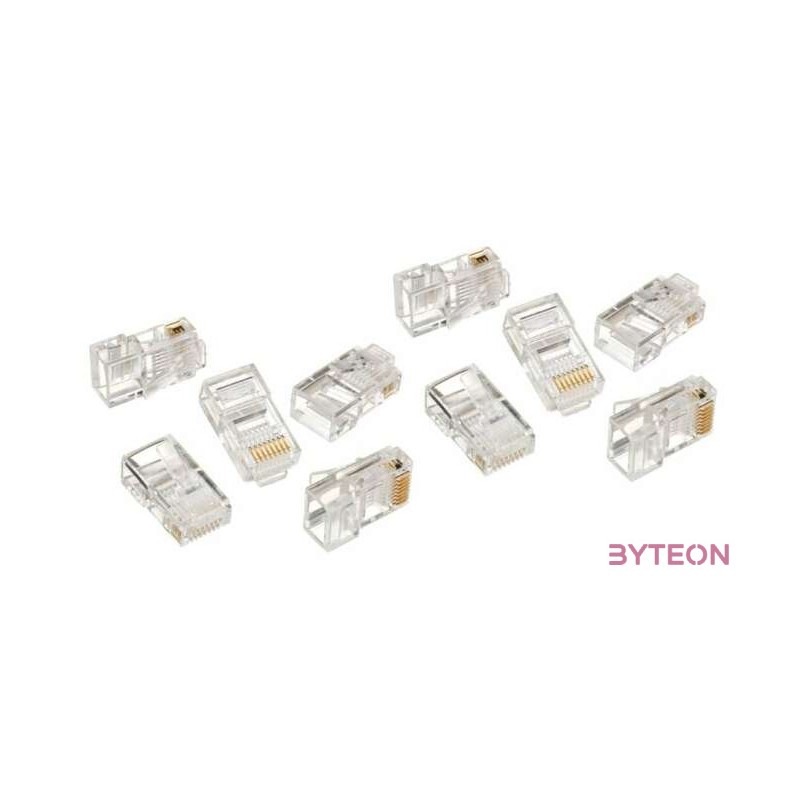 Gembird RJ45 CAT5e UTP csatlakozó dugó 8P8C, 10db