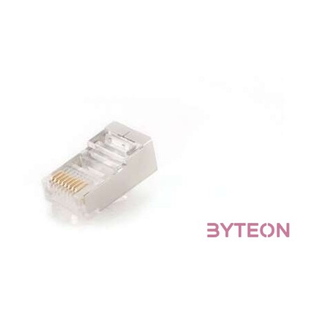 Gembird RJ45 CAT6 SFTP csatlakozó dugó 8P8C 30u 10db