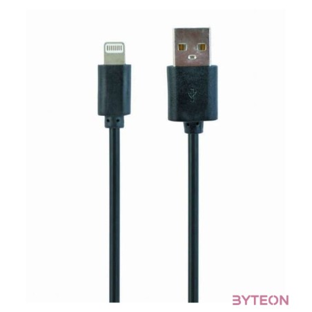 Gembird USB 2.0 A - Lightning M,M adatkábel 1m fekete