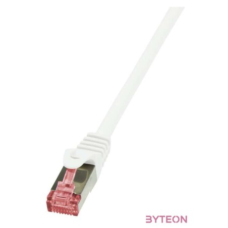 LogiLink RJ45 CAT6 SFTP M,M adatkábel 50m AWG27 fehér