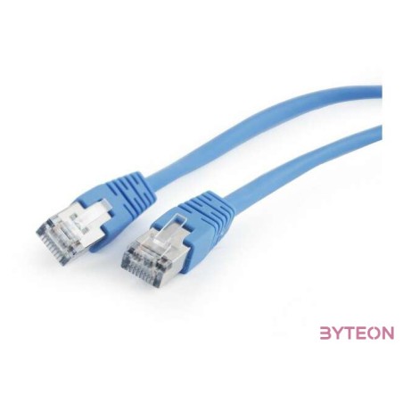 Gembird CAT5e FTP M,M adatkábel 1m kék