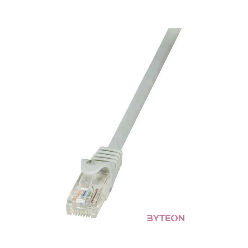 LogiLink RJ45 CAT6 UTP M,M adatkábel 10m AWG24 szürke