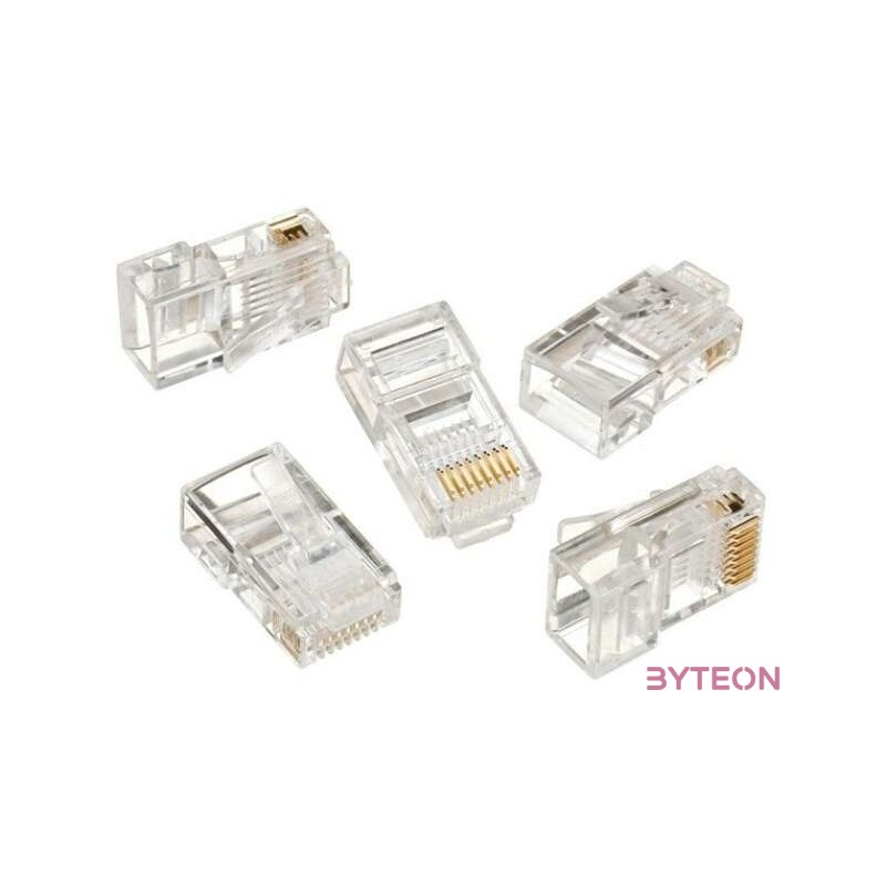 Gembird RJ45 CAT5e UTP csatlakozó dugó 8P8C 30U 100db