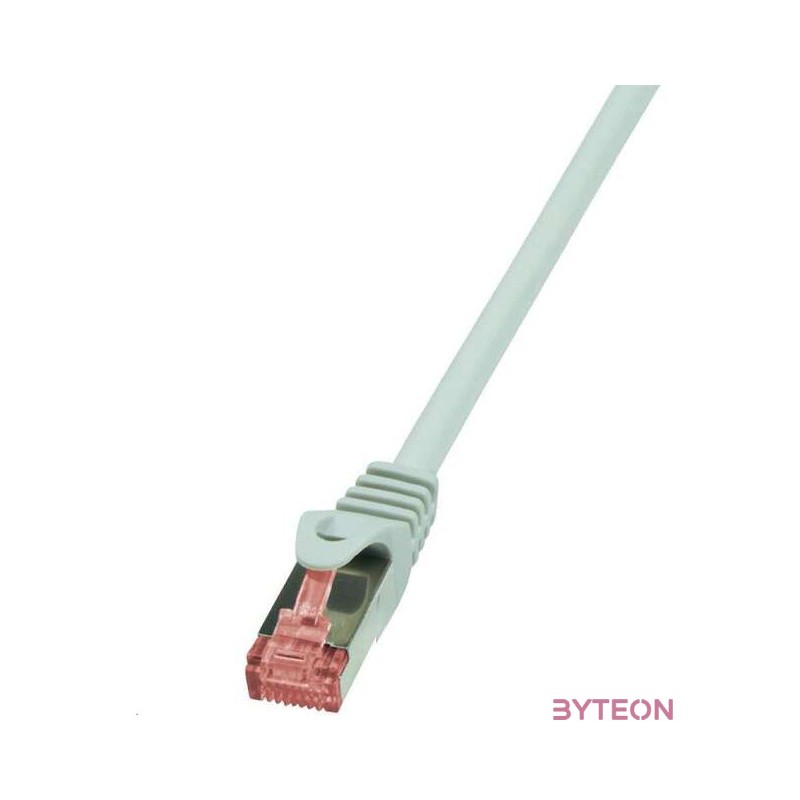 LogiLink RJ45 CAT6 SFTP M,M adatkábel 2m AWG27 szürke