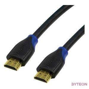 LogiLink HDMI 2.0 M,M video jelkábel 7.5m fekete