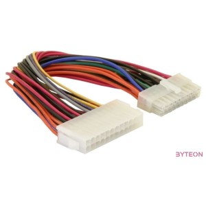 Delock ATX 20pin - ATX 24pin M,F tápkábel 0.11m