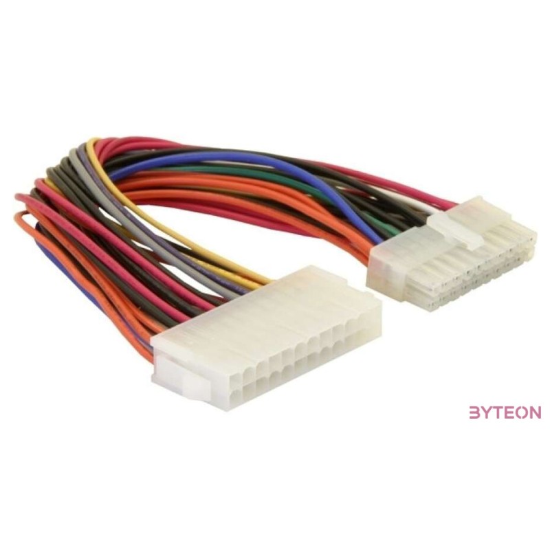 Delock ATX 20pin - ATX 24pin M,F tápkábel 0.11m