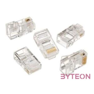Gembird RJ45 CAT5e UTP csatlakozó dugó 8P8C, 10db