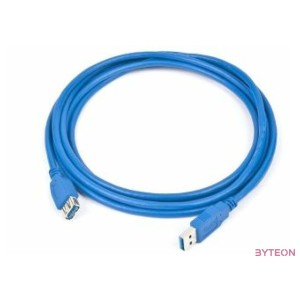 Gembird USB 3.0 A M,F adatkábel hosszabbító 1.8m kék