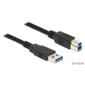 Delock USB 3.0 A - USB 3.0 B M,M 3D egér 3m fekete