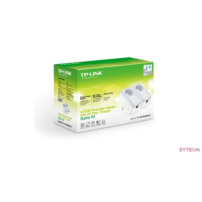 TP-Link TL-PA4010PKIT 500Mbps NANO 2db
