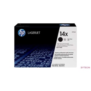 HP 14X (CF214X) - Fekete, nagy kapacitású