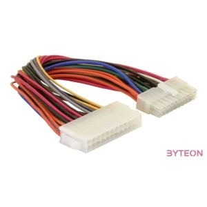 Delock ATX 20pin - ATX 24pin M,F tápkábel 0.11m