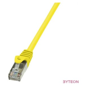 LogiLink RJ45 CAT6 UTP M,M adatkábel 2m AWG24 sárga