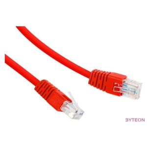 Gembird RJ45 CAT6 UTP M,M adatkábel 5m piros