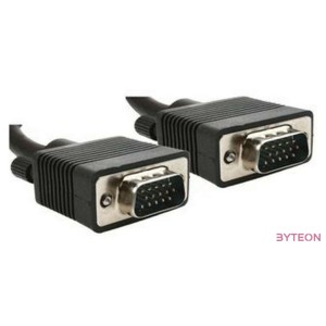 Gembird VGA M,M video jelkábel 10m fekete