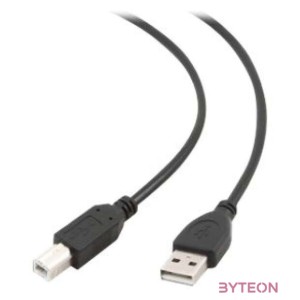 Gembird USB A - USB B M,M adatkábel 4.5m fekete