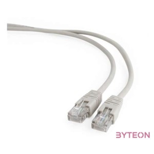 Gembird RJ45 CAT5e UTP M,M adatkábel 7.5m szürke