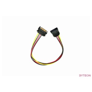 Gembird SATA Power M,F tápkábel 0.3m