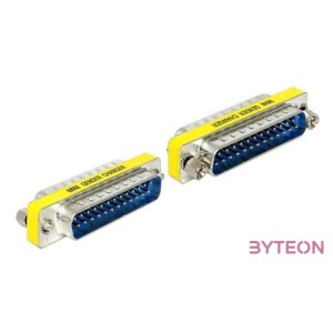 Delock Sub-D 25pin M,M adapter