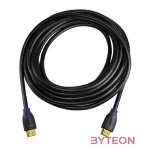 LogiLink HDMI 2.0 M,M video jelkábel 7.5m fekete