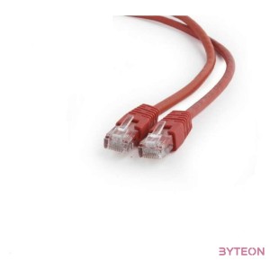 Gembird RJ45 CAT6 UTP M,M adatkábel 5m piros