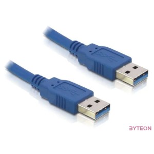 Delock USB 3.0 A M,M adatkábel 2m kék