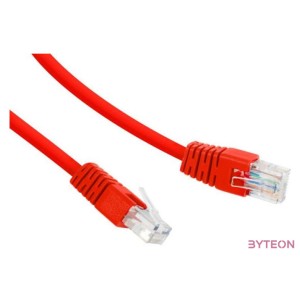 Gembird RJ45 CAT6 UTP M,M adatkábel 5m piros