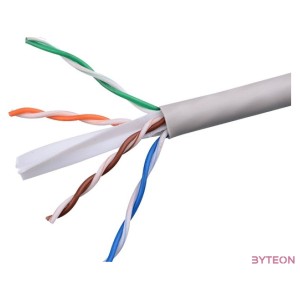 Gembird UTP stranded cable, cat. 6, premium CCA, ECA, 305m, gray