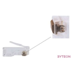 Gembird RJ45 CAT5e UTP csatlakozó dugó 8P8C 30U 100db