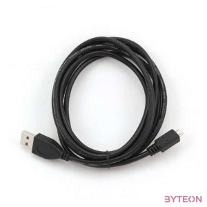 Gembird USB 2.0 A - USB 2.0 micro B M,M adatkábel 1.8m fekete