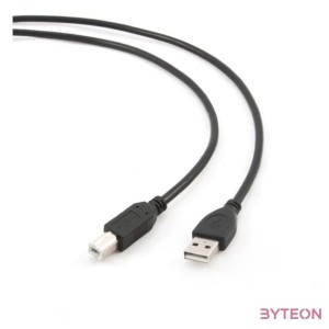 Gembird USB A - USB B M,M adatkábel 4.5m fekete