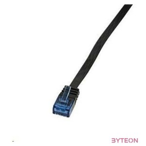 LogiLink RJ45 CAT5e UTP M,M adatkábel 10m AWG30 fekete