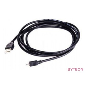 Gembird USB 2.0 A - USB 2.0 micro B M,M adatkábel 1.8m fekete