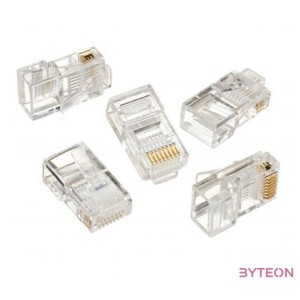 Gembird RJ45 CAT5e UTP csatlakozó dugó 8P8C, 10db