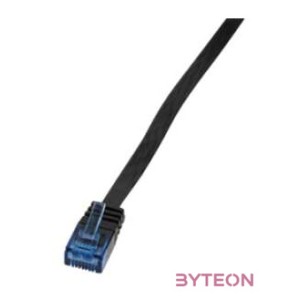 LogiLink RJ45 CAT5e UTP M,M adatkábel 10m AWG30 fekete