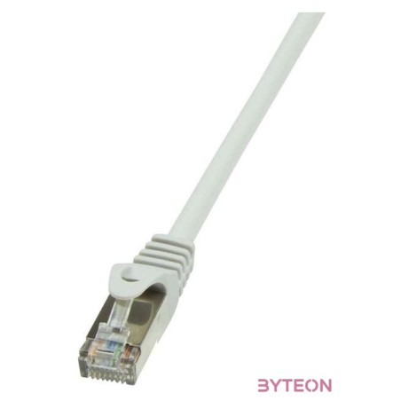 LogiLink RJ45 CAT6 F,UTP M,M adatkábel 5m AWG26 szürke