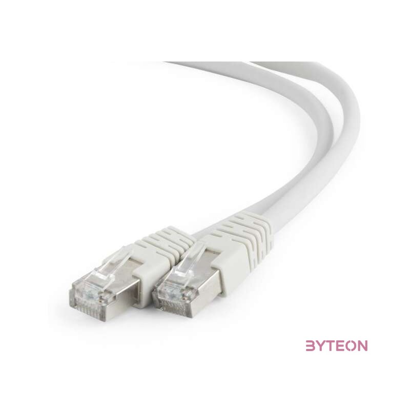 Gembird RJ45 CAT6A FTP M,M adatkábel 2m szürke LSZH