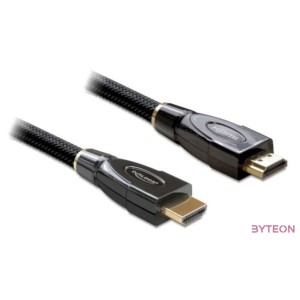 Delock HDMI 1.4 M,M video jelkábel 3m 3D support, PREMIUM