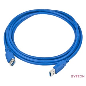 Gembird USB 3.0 A - USB 3.0 micro B M,M adatkábel 1.8m fekete