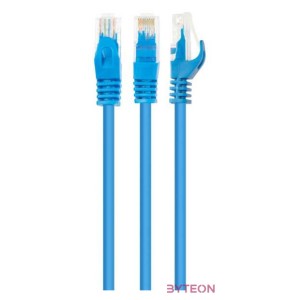 Gembird RJ45 CAT6 UTP M,M adatkábel 0.25m kék