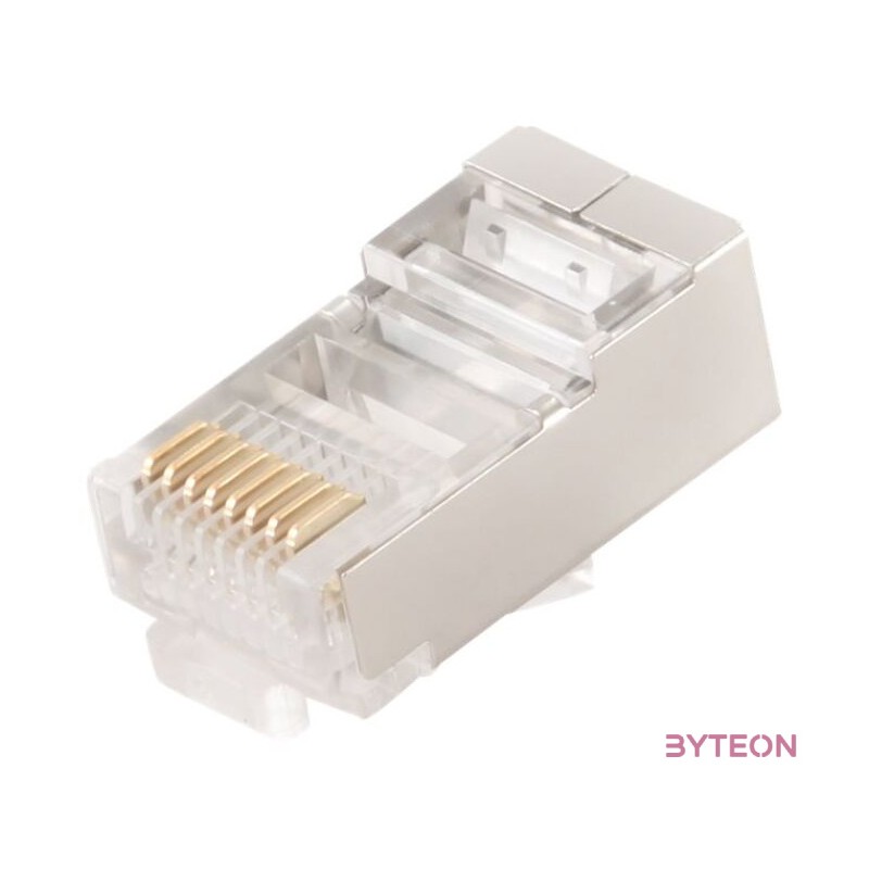 Gembird RJ45 CAT6 FTP csatlakozó dugó 8P8C 50db