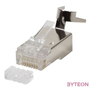 LogiLink RJ45 CAT6A UTP csatlakozó dugó hosszabbító árnyékolt, 10db