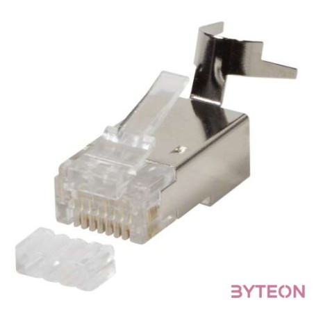 LogiLink RJ45 CAT6A UTP csatlakozó dugó hosszabbító árnyékolt, 10db