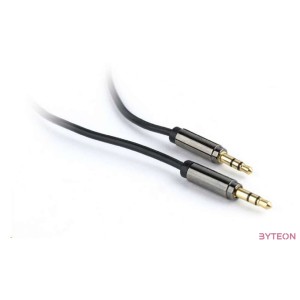 Gembird Jack stereo 3,5mm M,M audio kábel 1.8m fekete