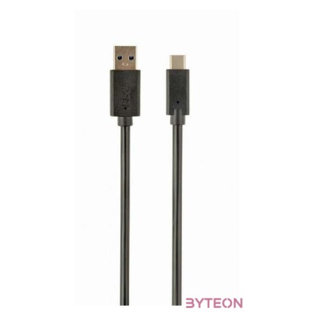 Gembird USB C - USB 3.0 A M,M adatkábel 0.1m fekete