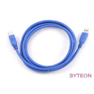 Gembird USB 3.0 A - USB 3.0 B M,M adatkábel 1.8m kék