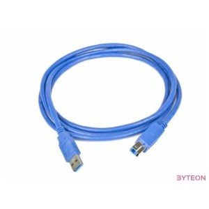 Gembird USB 3.0 A - USB 3.0 B M,M adatkábel 1.8m kék